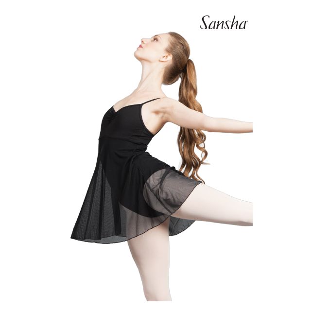 Costum de balet Sansha cu bretele subțiri dress COULISSE L1710P