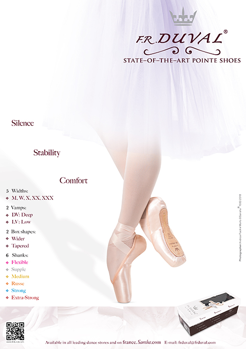 F.R.DUVAL pointe shoes